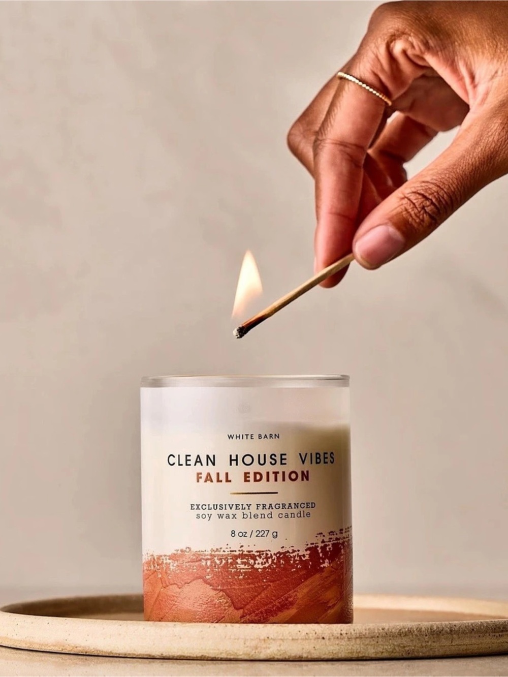 ✴️New✴️White Barn Clean House Vibes Fall Edition Candle